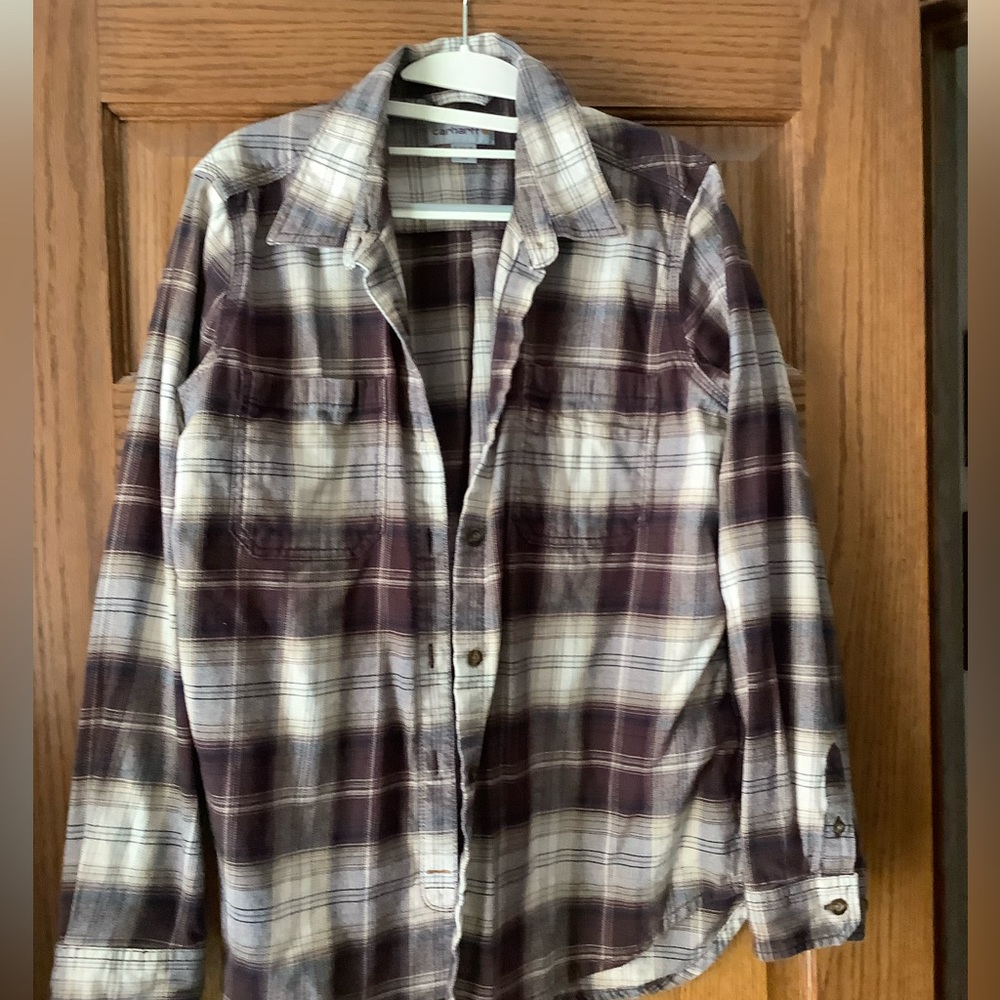 Carhartt flannel button up